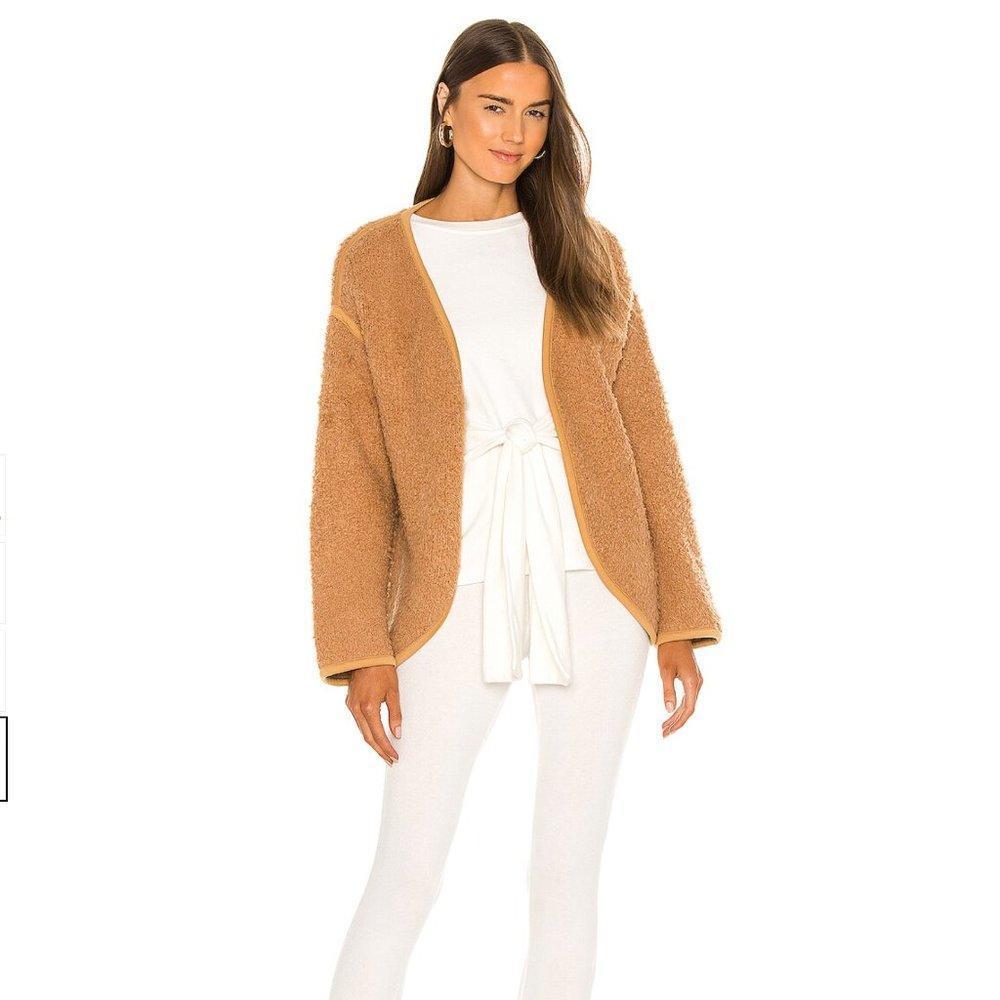 #21 Monrow fuzzy cardigan size S  $225 Monrow